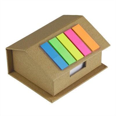 Notizenset "Haus", Notizbuch, Haftnotizen | Oliver